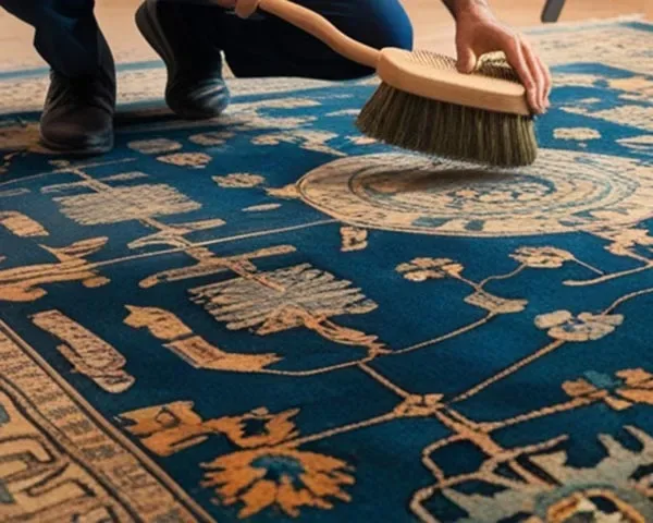 Nettoyage à sec tapis oriental